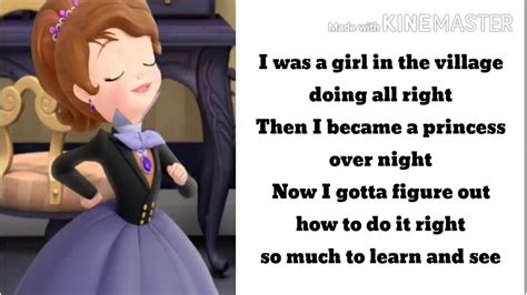 Clover I don&x27;t know what I&x27;m doing here. . Lyrics to sofia the first